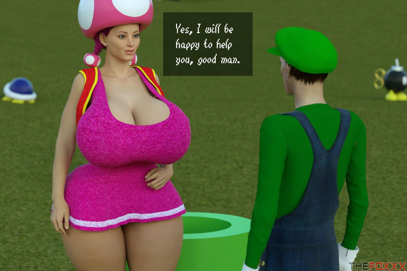 The Anal Plumber (Mario Series) [The FOXXX] 2 . The Anal Plumber - Chapter 2 (Mario Series) [The FOXXX] – page 8