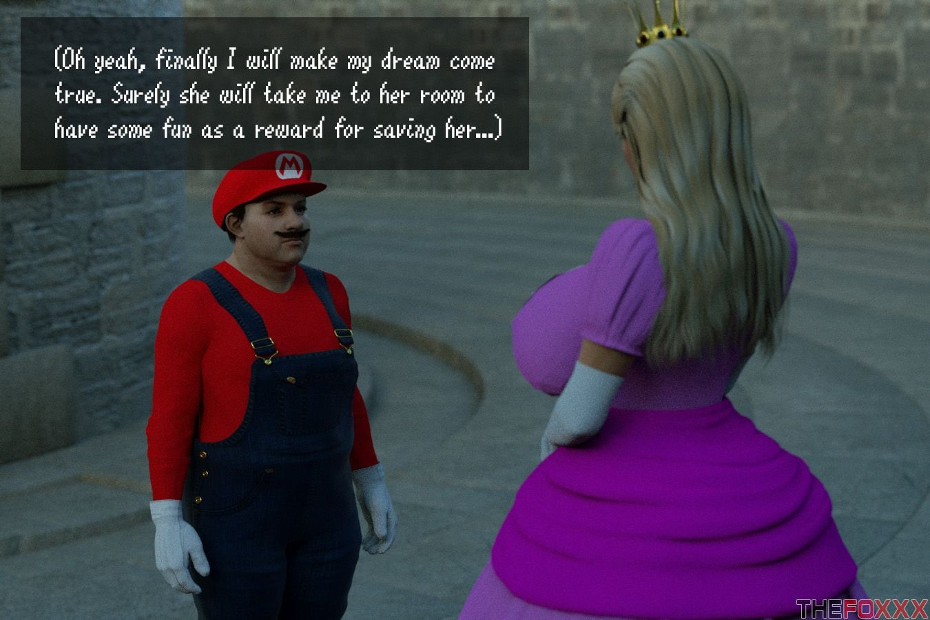The Anal Plumber (Mario Series) [The FOXXX] 1 . The Anal Plumber  - Chapter 1 (Mario Series) [The FOXXX] – page 4