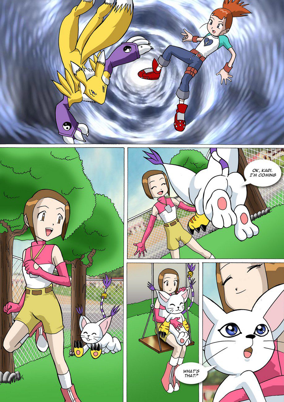 Curiosity (Digimon) [Palcomix] 1 . Curiosity  - Chapter 1 (Digimon) [Palcomix] – page 2