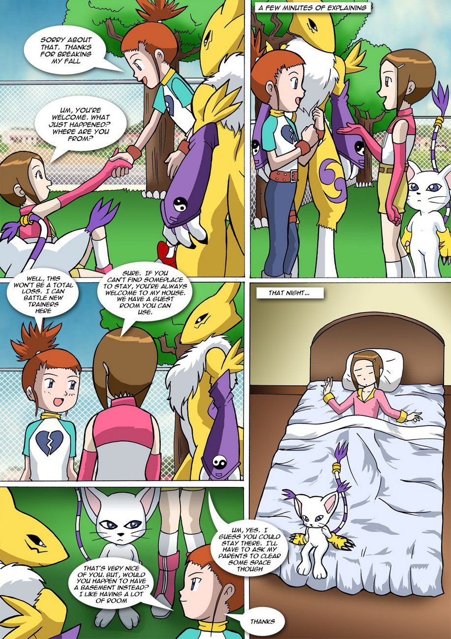 Curiosity (Digimon) [Palcomix] 1 . Curiosity  - Chapter 1 (Digimon) [Palcomix] – page 4