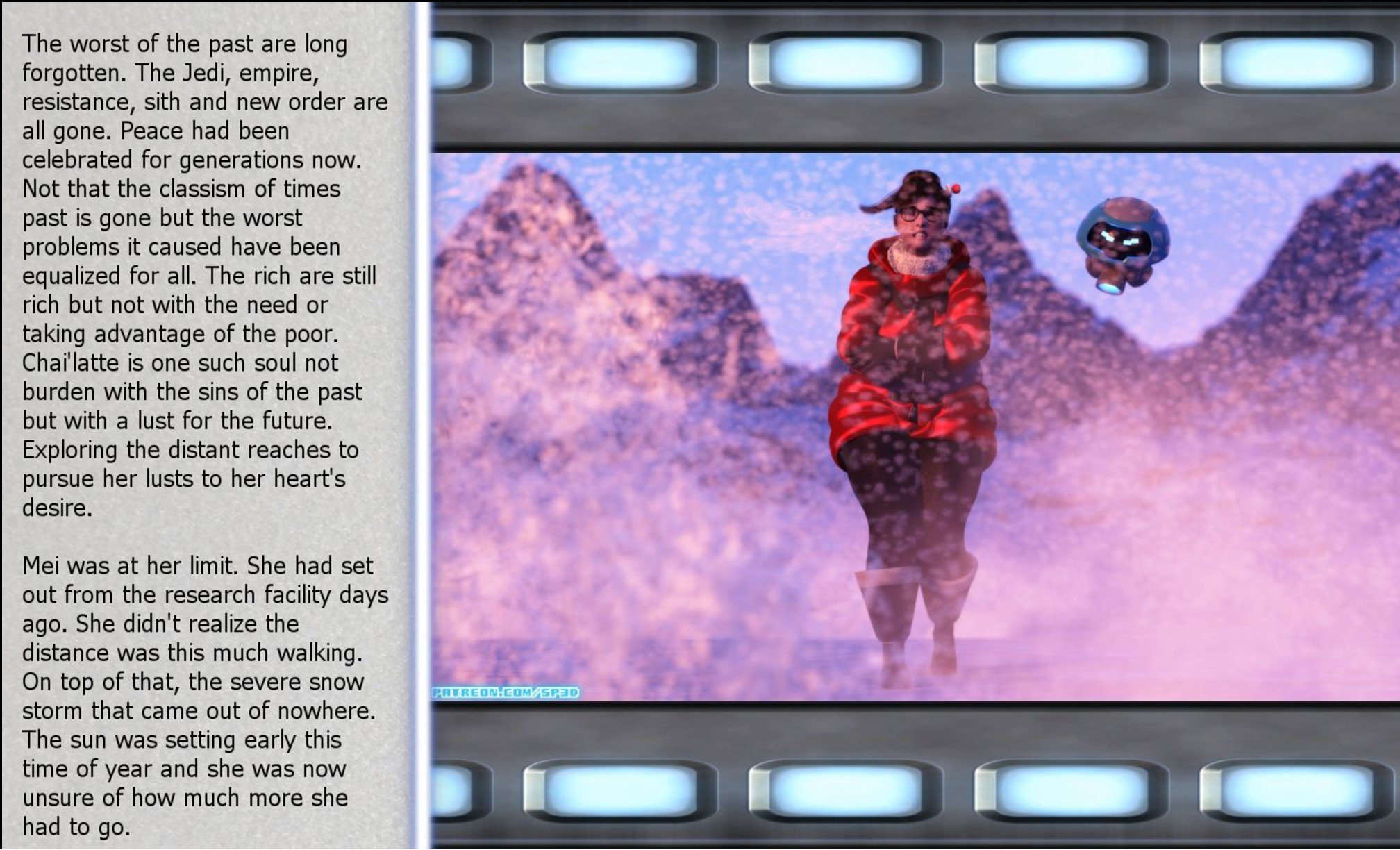 Star-Crossed Lovers [SquarePeg3D] 1.5 . Star-Crossed Lovers  - Chapter 1 - Text [SquarePeg3D] – page 2