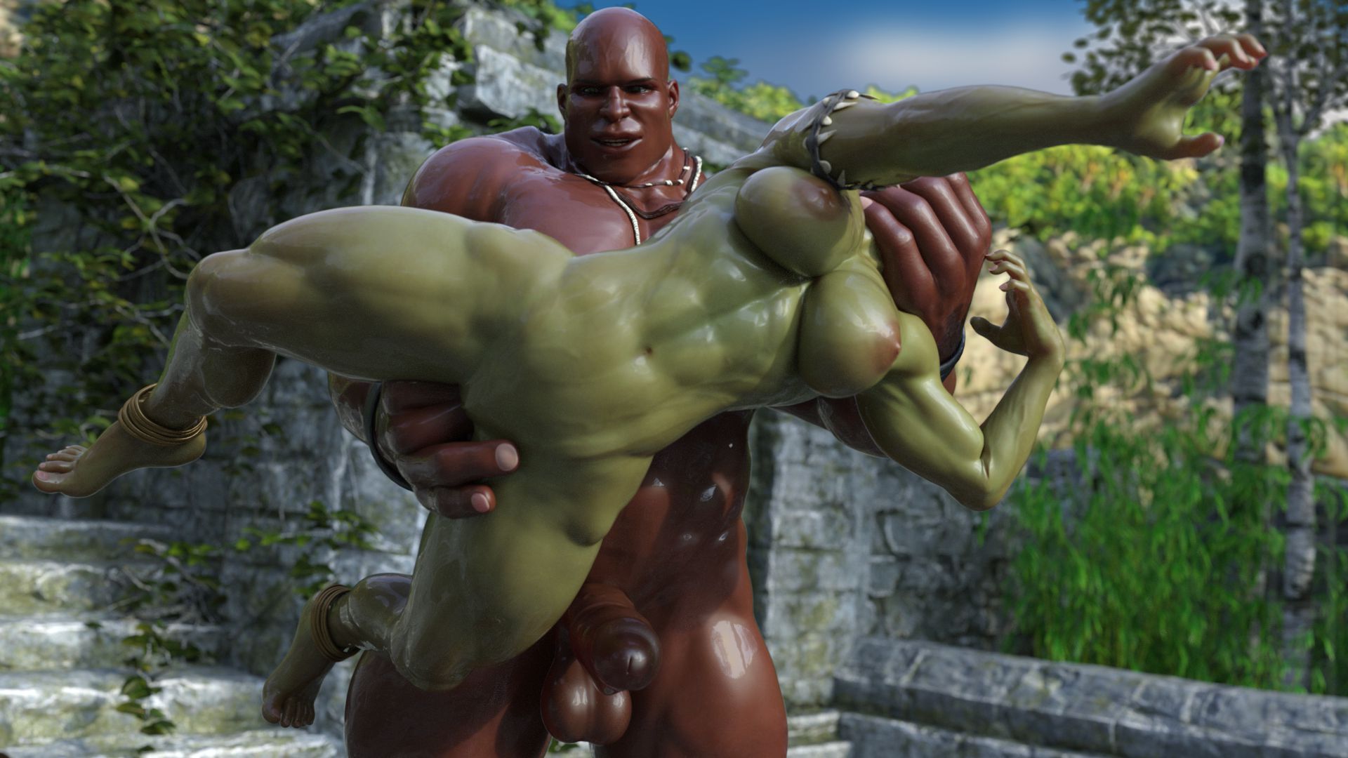 Tall Tales [SquarePeg3D] 1 . Tall Tales  - Chapter 1 - Female Version [SquarePeg3D] – page 4