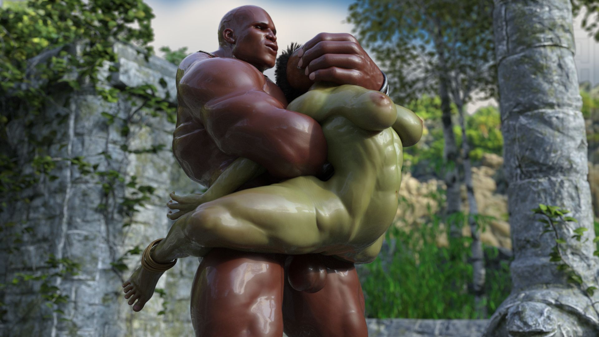Tall Tales [SquarePeg3D] 1 . Tall Tales  - Chapter 1 - Female Version [SquarePeg3D] – page 7