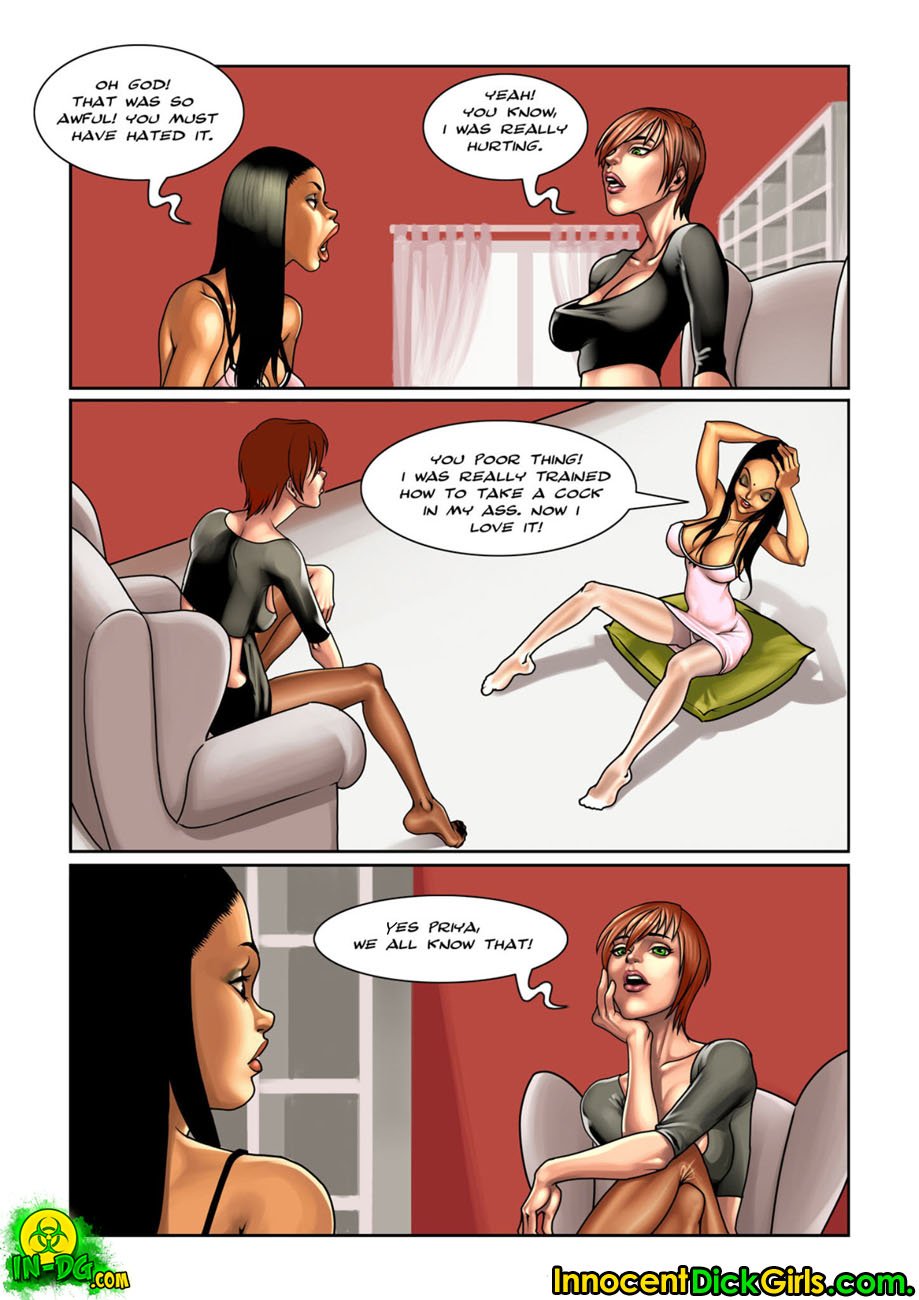 Behind In The Rent – Christine [InnocentDickGirls] 1 . Behind In The Rent - Chapter 1 [InnocentDickGirls] – page 15