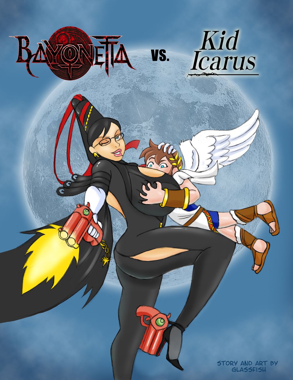 Bayonetta VS Kid Icarus (Kid Icarus , Bayonetta) [Glassfish] 1 . Bayonetta VS Kid Icarus  - Chapter 1 (Kid Icarus , Bayonetta) [Glassfish] – page 1