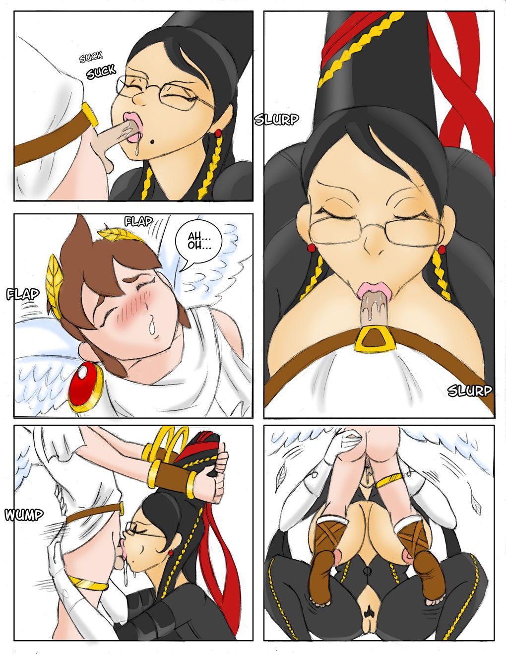 Bayonetta VS Kid Icarus (Kid Icarus , Bayonetta) [Glassfish] 1 . Bayonetta VS Kid Icarus  - Chapter 1 (Kid Icarus , Bayonetta) [Glassfish] – page 8