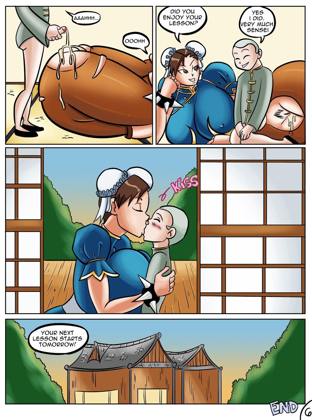 Chun-Li’s Private Lesson (Street Fighter) [Glassfish] 1 . Chun-Li's Private Lesson  - Chapter 1 (Street Fighter) [Glassfish] – page 7