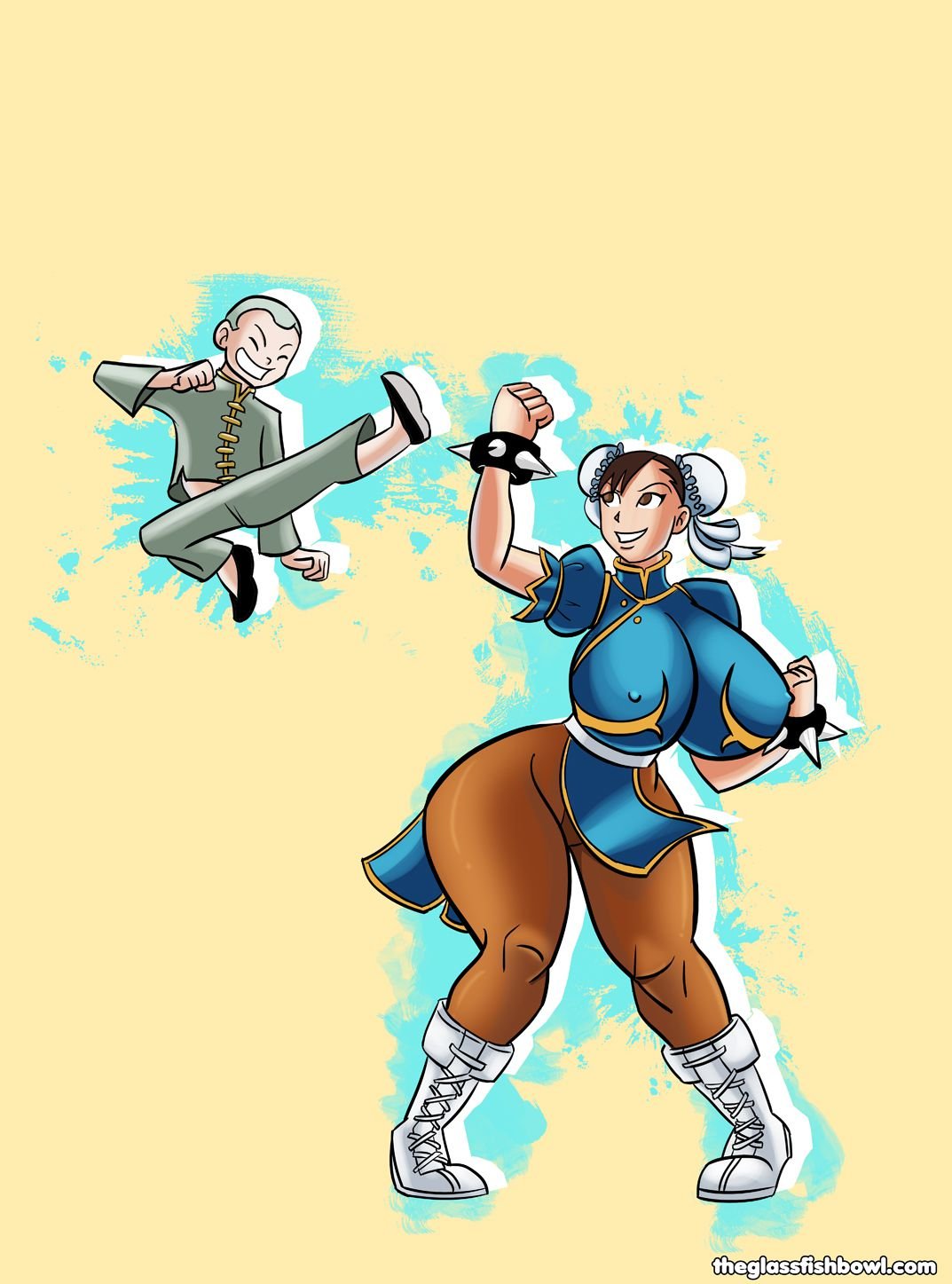 Chun-Li’s Private Lesson (Street Fighter) [Glassfish] 1 . Chun-Li's Private Lesson  - Chapter 1 (Street Fighter) [Glassfish] – page 8