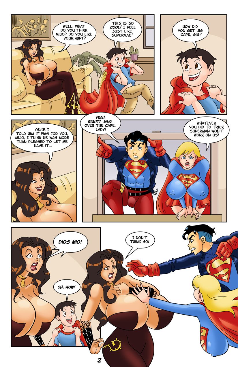 Encantadora’s Very Special Christmas (Justice League) [Glassfish] 1 . Encantadora's Very Special Christmas  - Chapter 1 (Justice League) [Glassfish] – page 2