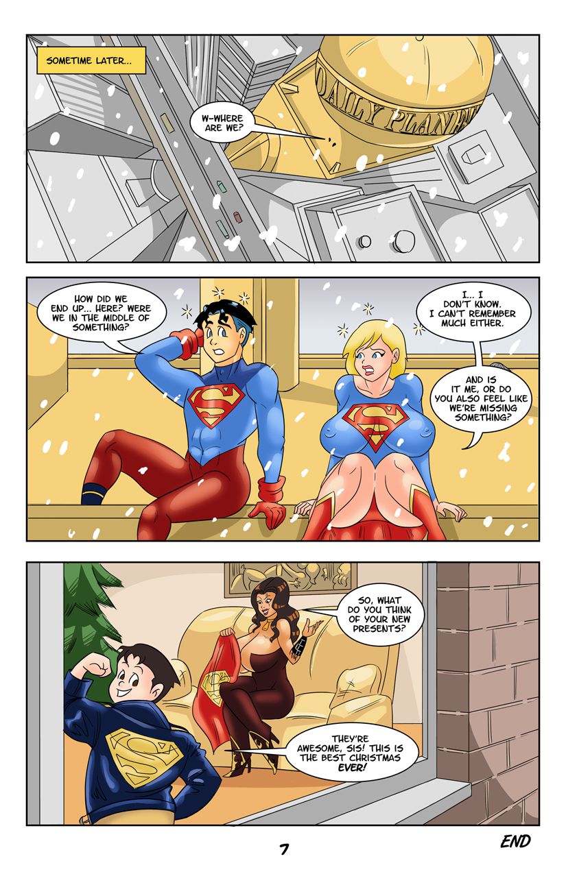 Encantadora’s Very Special Christmas (Justice League) [Glassfish] 1 . Encantadora's Very Special Christmas  - Chapter 1 (Justice League) [Glassfish] – page 7