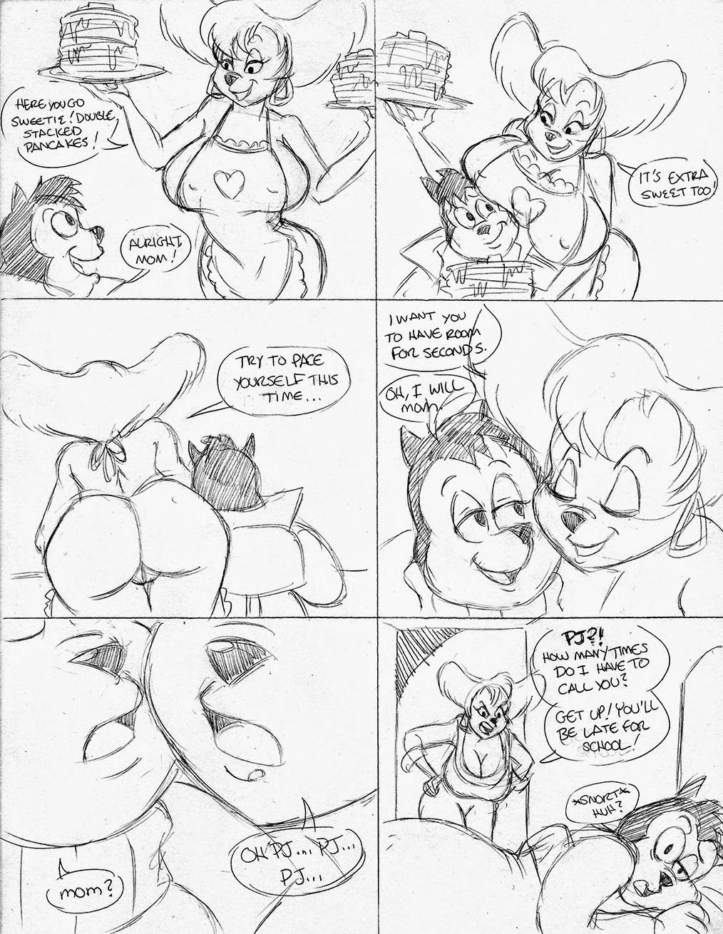 Peg and PJ (Goof Troop) [Glassfish] 1 . Peg and PJ - Chapter 1 (Goof Troop) [Glassfish] – page 5