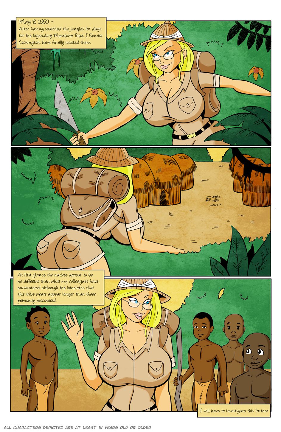 Sandra Cockington [Glassfish] 1 . Sandra Cockington  - Chapter 1 [Glassfish] – page 1