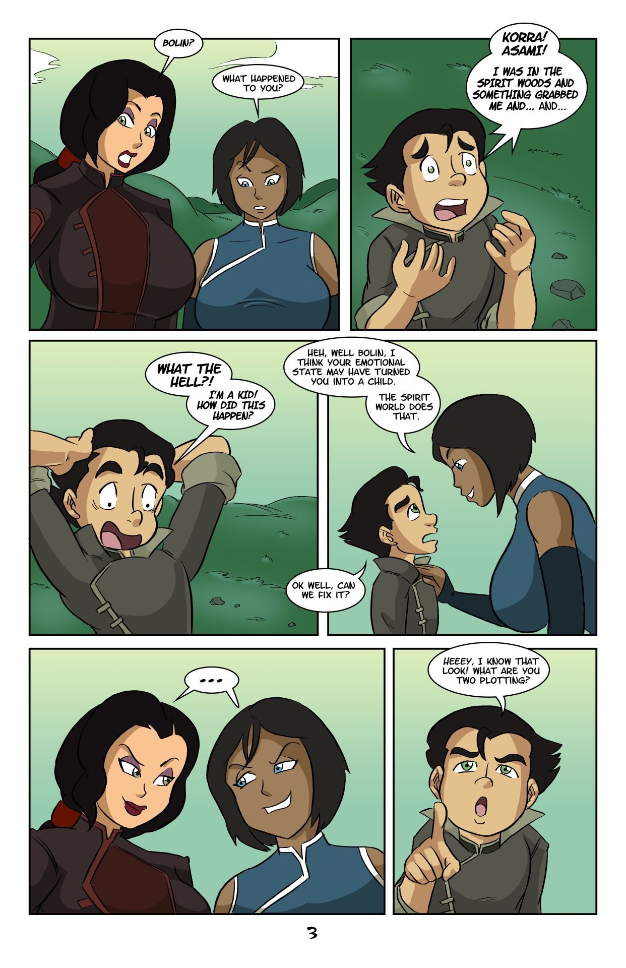Nuk Tuk In Spirit World Shenanigans (The Legend of Korra) [Glassfish] 1 . Nuk Tuk In Spirit World Shenanigans  - Chapter 1 (The Legend of Korra) [Glassfish] – page 4