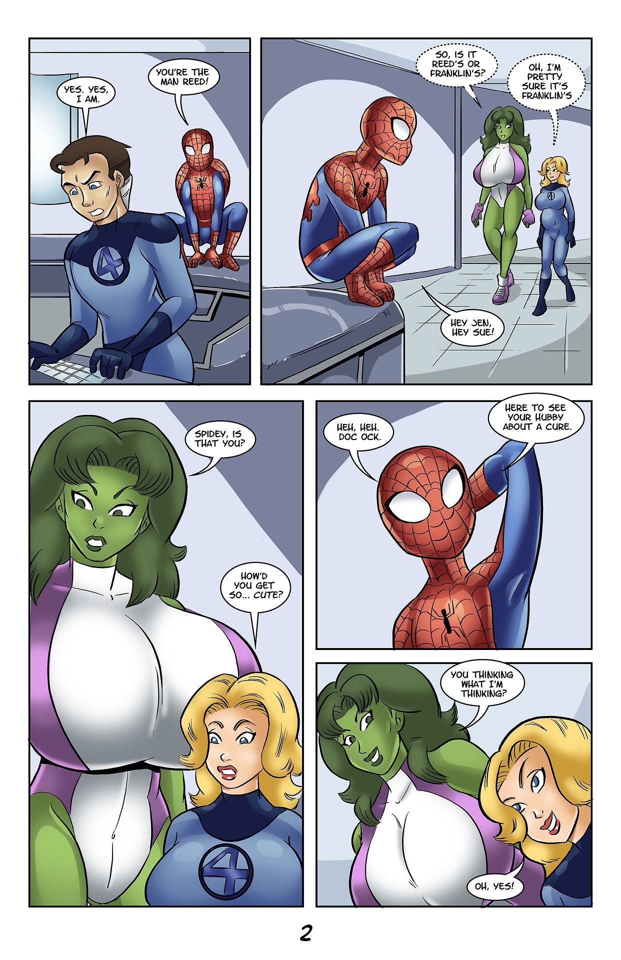 The Adventures Of Young Spidey (Various) [Glassfish] 1 . The Adventures Of Young Spidey - Chapter 1 (Various) [Glassfish] – page 2