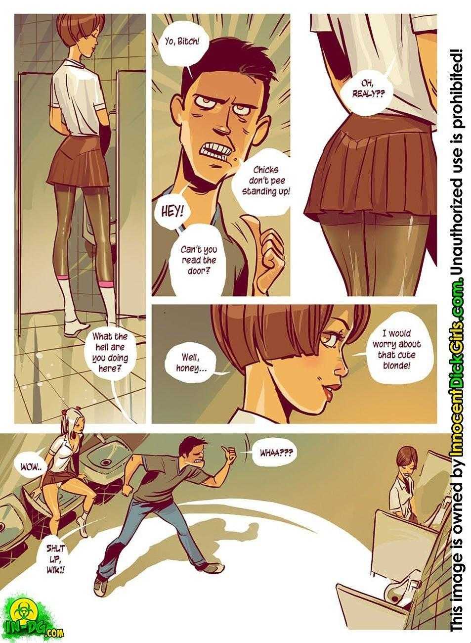 W&amp;C – Wikki, Christine [InnocentDickGirls] 1 . W&C - Chapter 1 [InnocentDickGirls] – page 3