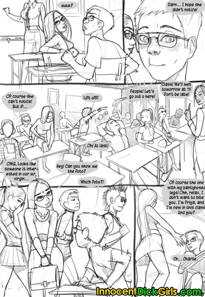 College Friends – Priya [InnocentDickGirls] 1 . College Friends  - Chapter 1 [InnocentDickGirls] – page 3