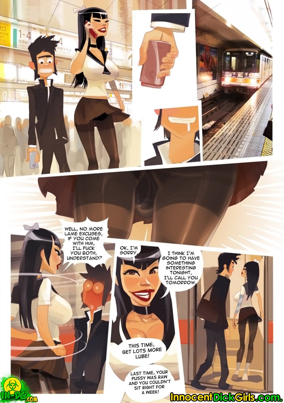 Filming In Shinjuku – Natsumi [InnocentDickGirls] 1 . Filming In Shinjuku - Chapter 1 [InnocentDickGirls] – page 3