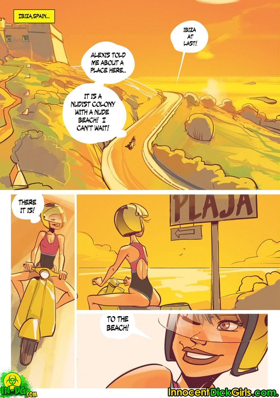 Ibiza – Christine [InnocentDickGirls] 1 . Ibiza - Chapter 1 [InnocentDickGirls] – page 2