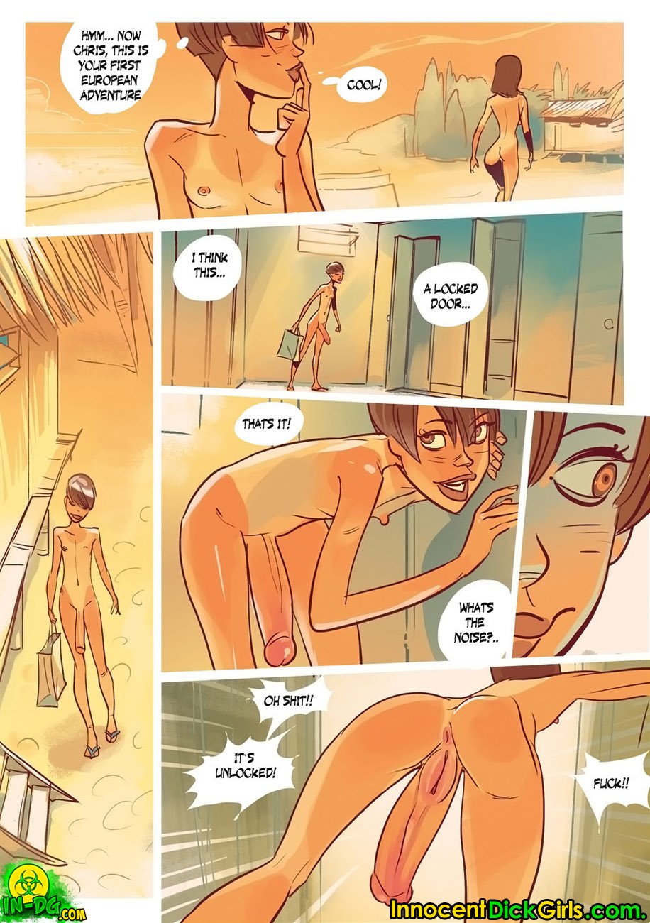 Ibiza – Christine [InnocentDickGirls] 1 . Ibiza - Chapter 1 [InnocentDickGirls] – page 8