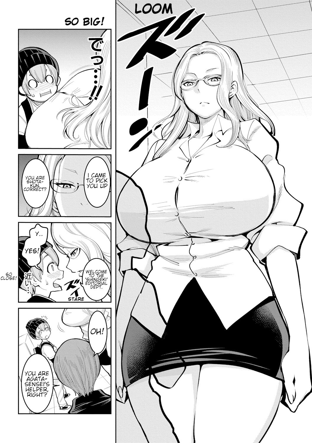 Married Women Editorial Department [Agata] 1 . Married Women Editorial Department  - Chapter 1 [Agata] – page 3
