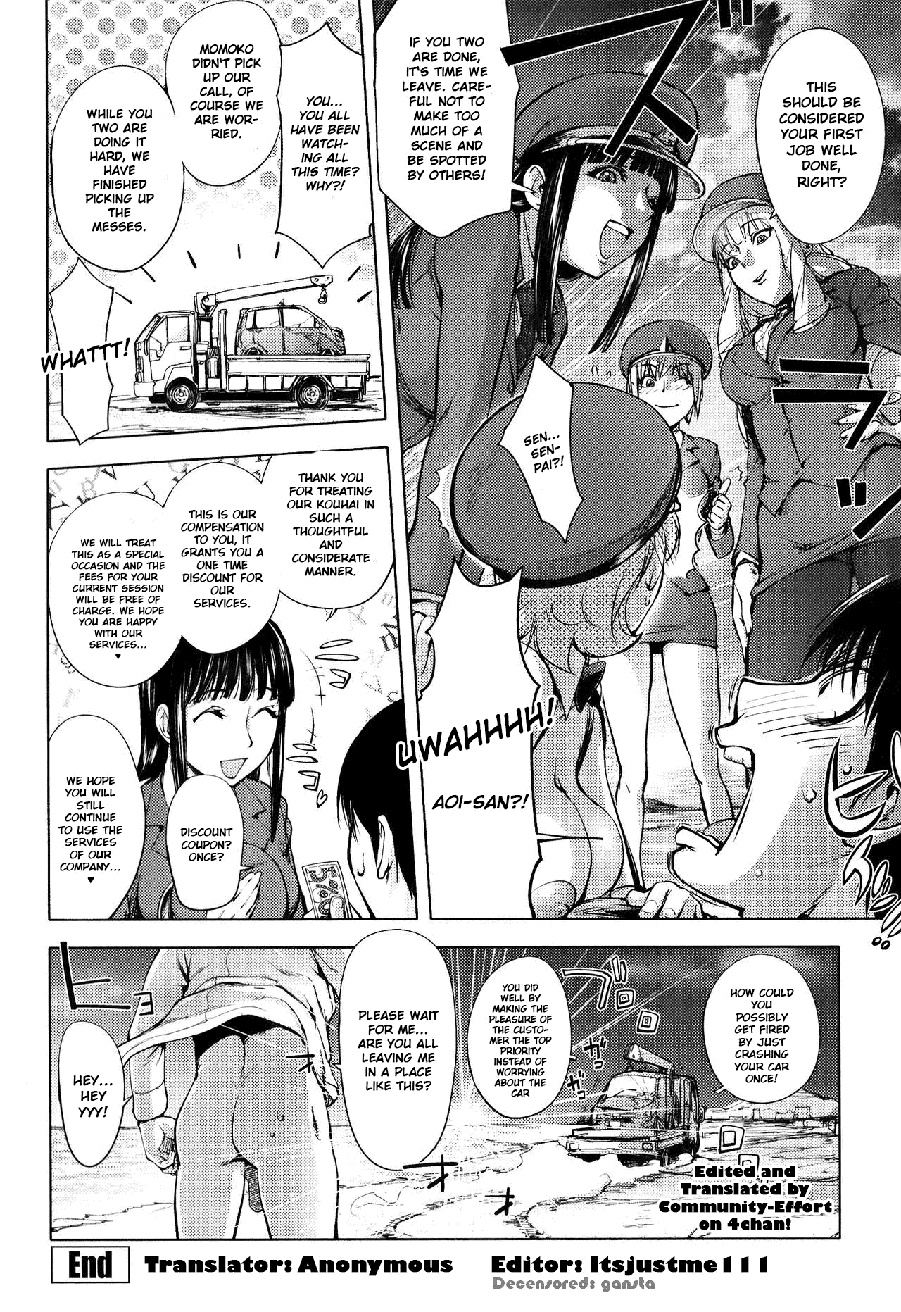 Nighthawk Taxi: The Fourth [Kon-Kit] 1 . Nighthawk Taxi: The Fourth  - Chapter 1 [Kon-Kit] – page 19