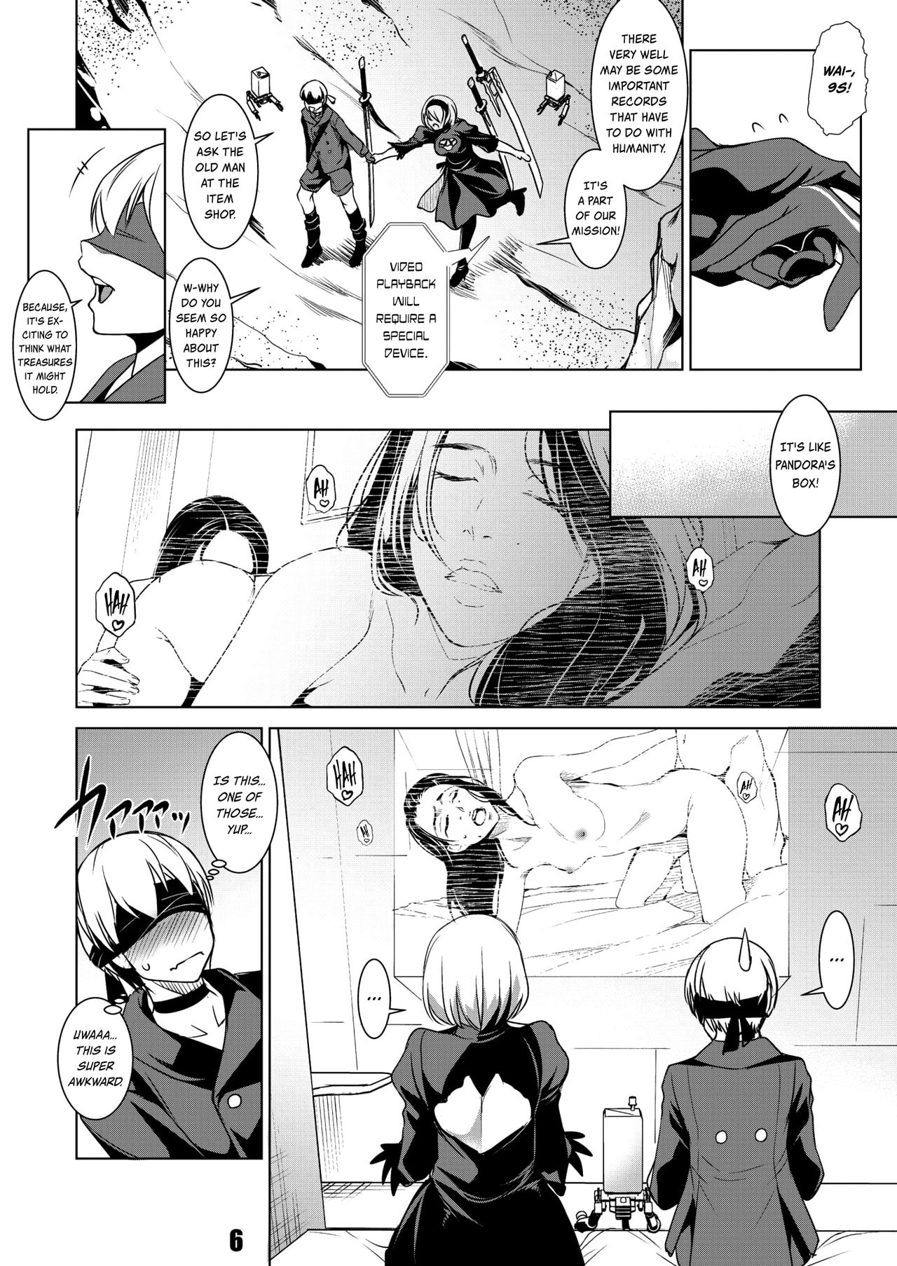 Nier (Nier: Automata) [Amano Kazumi] 1 . Nier - Chapter 1 (Nier: Automata) [Amano Kazumi] – page 5