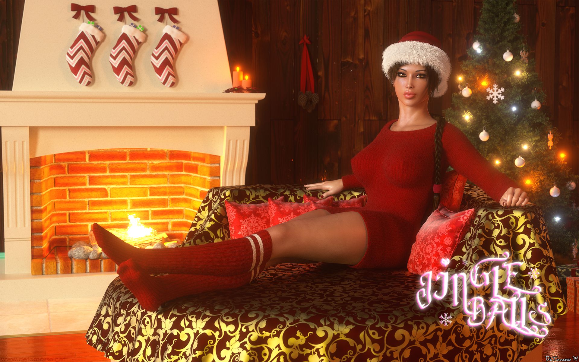 Jingle Balls (Tomb Raider) [DeTomasso] 1 . Jingle Balls  - Chapter 1 (Tomb Raider) [DeTomasso] – page 1
