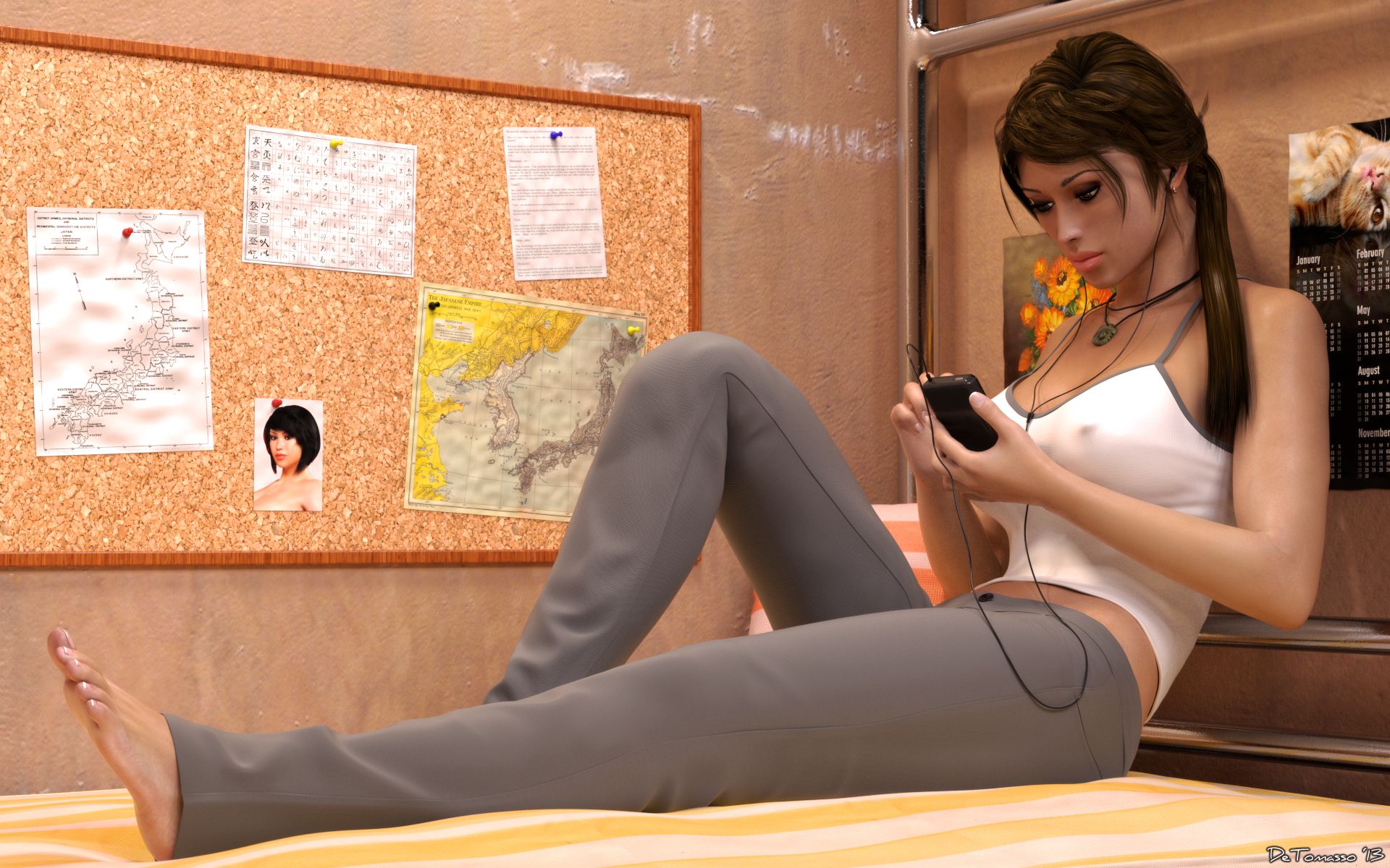 Point Of Pleasure (Tomb Raider) [DeTomasso] 1 . Point Of Pleasure  - Chapter 1 (Tomb Raider) [DeTomasso] – page 1