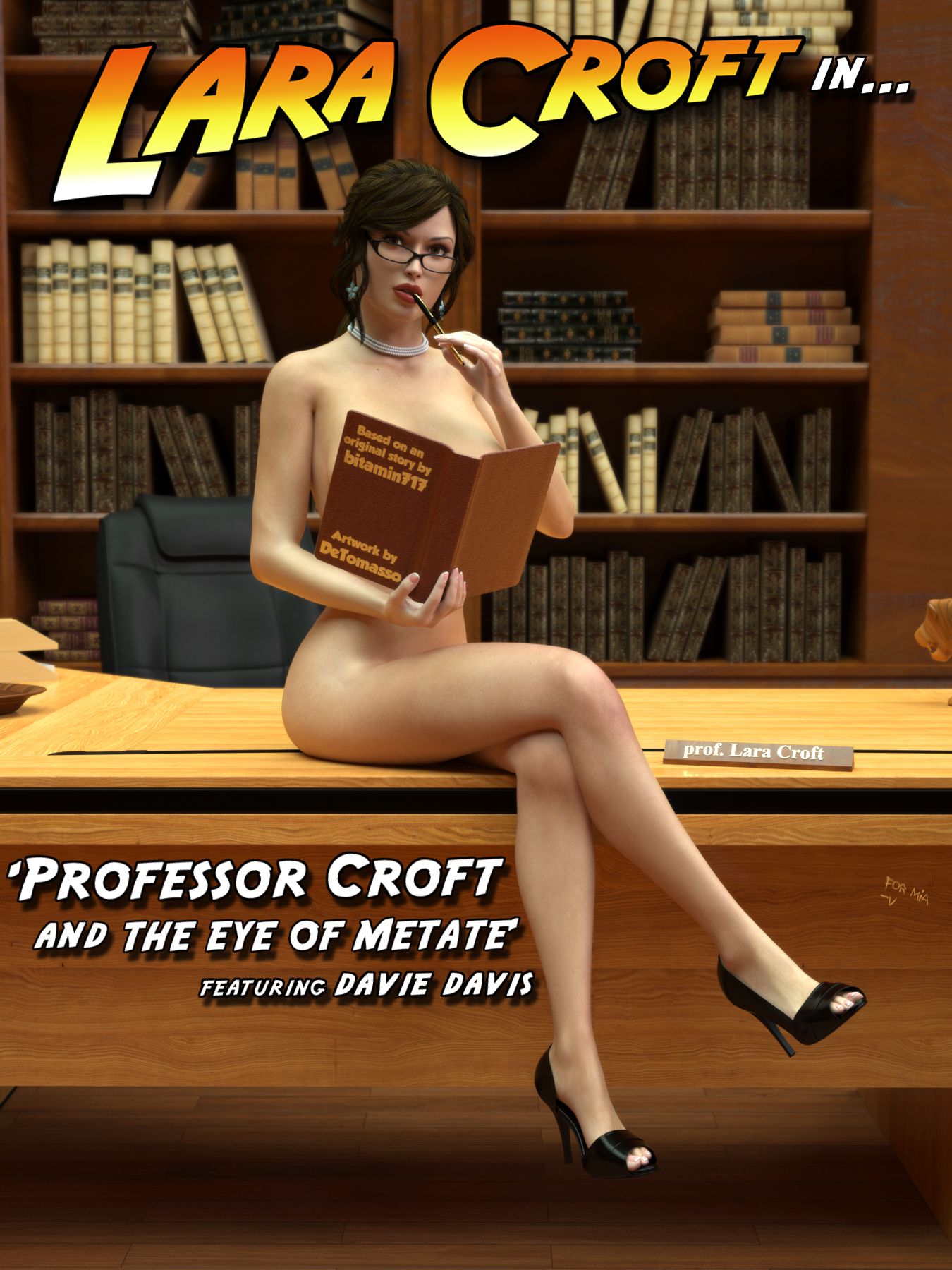 Professor Croft And The Eye Of Metate (Tomb Raider) [DeTomasso] 1 . Professor Croft And The Eye Of Metate  - Chapter 1 (Tomb Raider) [DeTomasso] – page 1
