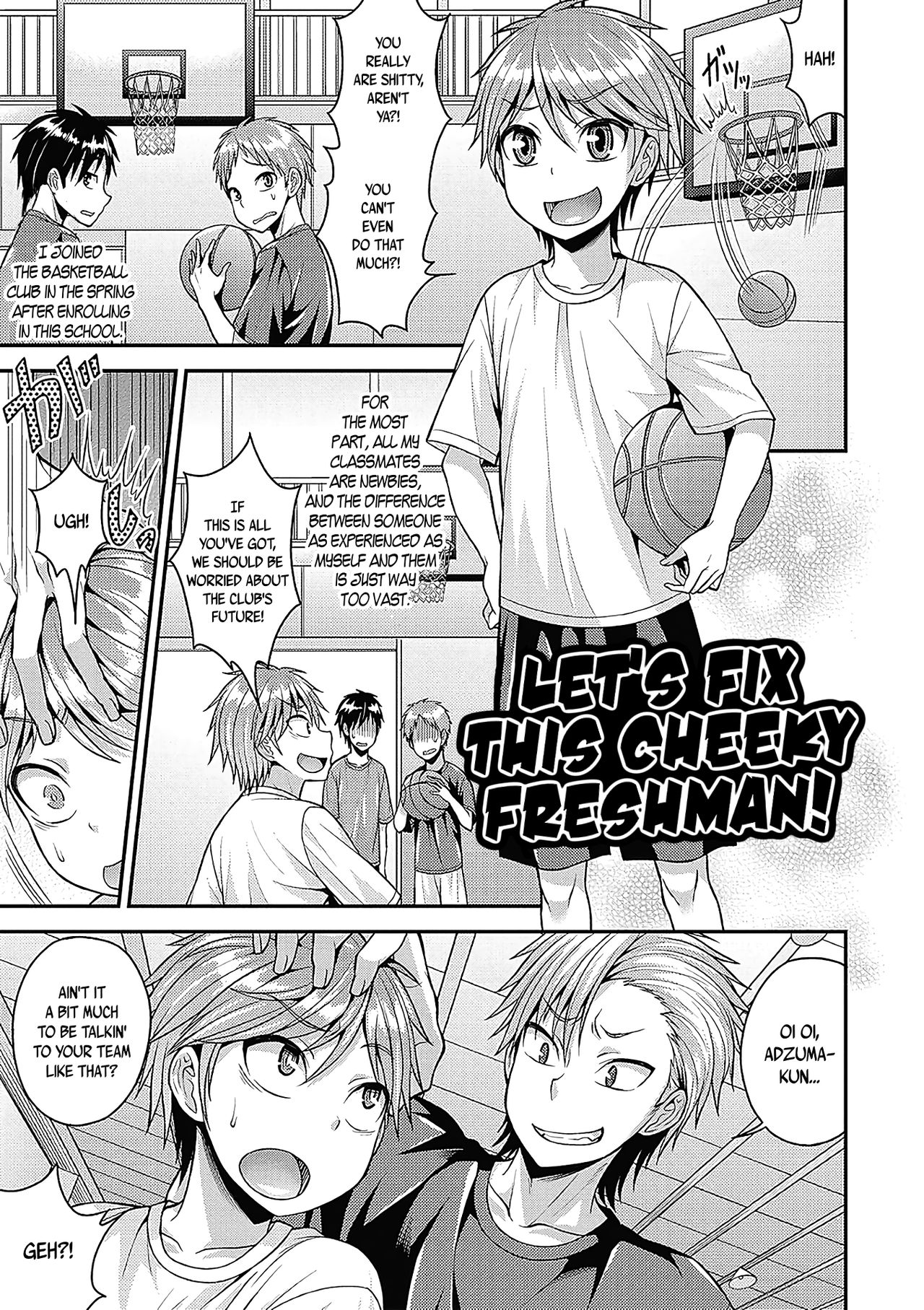 Let’s Fix This Cheeky Freshman! [Kanbayashi Takaki] 1 . Let's Fix This Cheeky Freshman! - Chapter 1 [Kanbayashi Takaki] – page 1