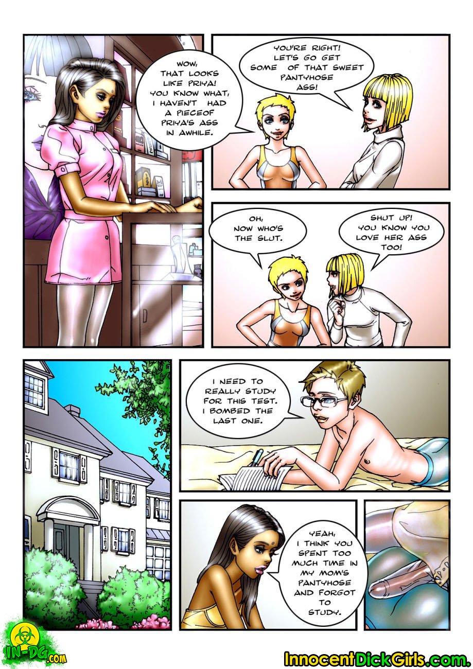 Pantyhose Burglars – Priya, Nicole, Amanda, Tommy [InnocentDickGirls] 1 . Pantyhose Burglars - Chapter 1 [InnocentDickGirls] – page 3