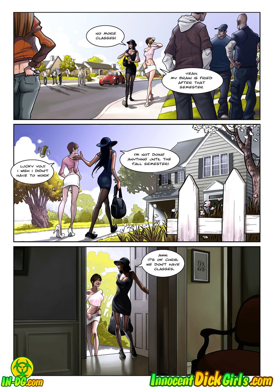 Pantyhose Play – Priya, Christine [InnocentDickGirls] 1 . Pantyhose Play - Chapter 1 [InnocentDickGirls] – page 2