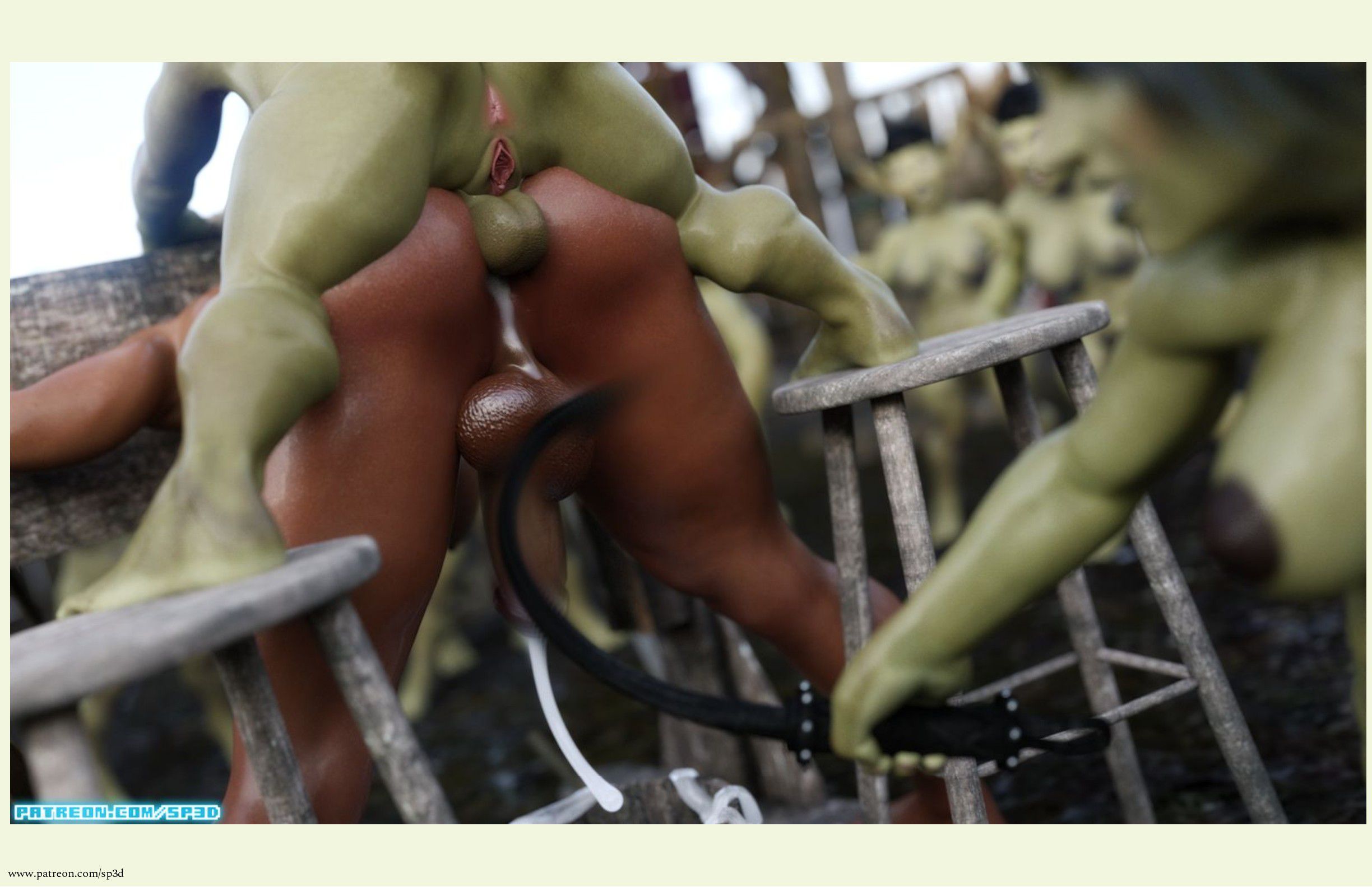 Fuck These Goblins [SquarePeg3D] 1 . Fuck These Goblins - Chapter 1 - With Text [SquarePeg3D] – page 4