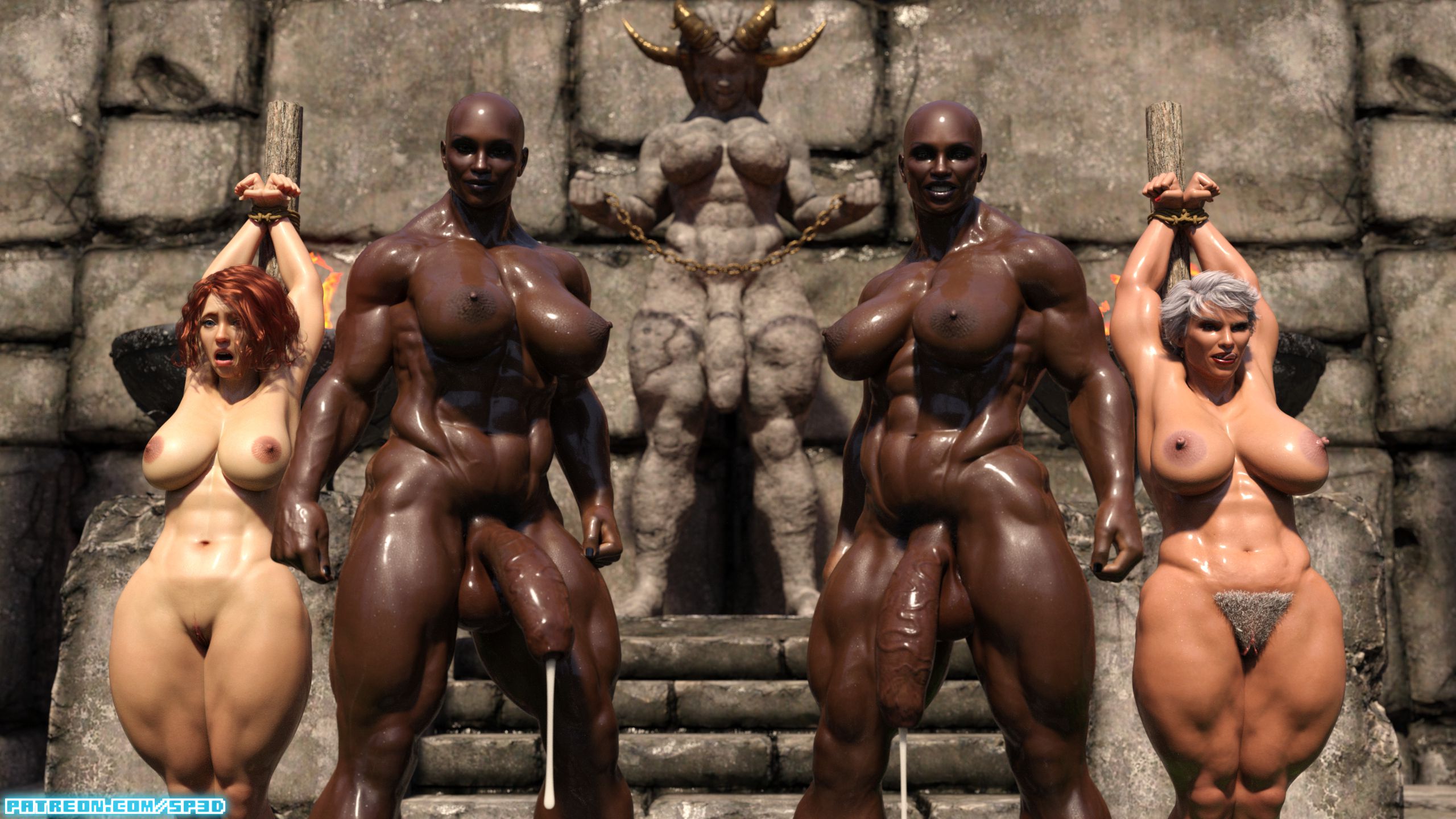 Susan And The Amazons [SquarePeg3D] 1 . Susan And The Amazons - Chapter 1 [SquarePeg3D] – page 21