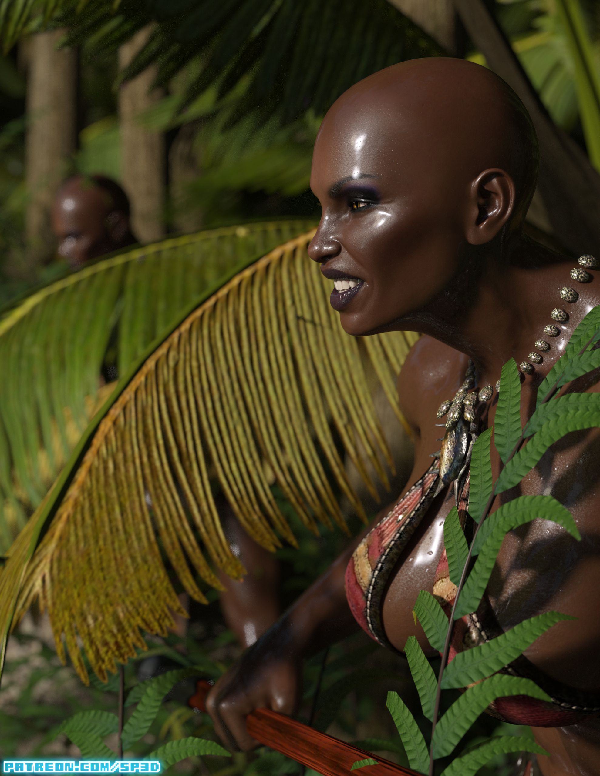 Susan And The Amazons [SquarePeg3D] 1 . Susan And The Amazons - Chapter 1 [SquarePeg3D] – page 3