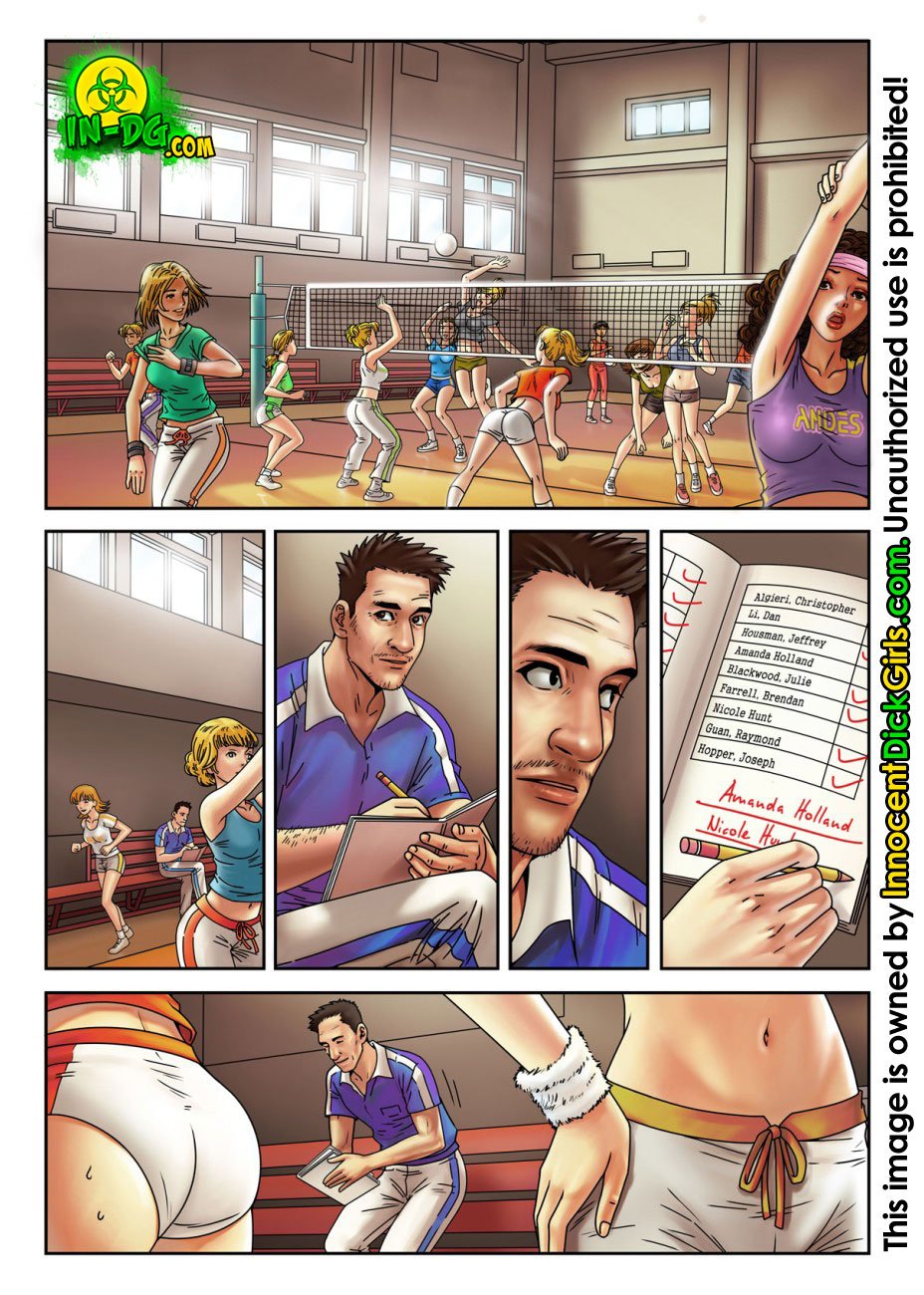 Physical Training – Nicole, Amanda [InnocentDickGirls] 1 . Physical Training - Chapter 1 [InnocentDickGirls] – page 2