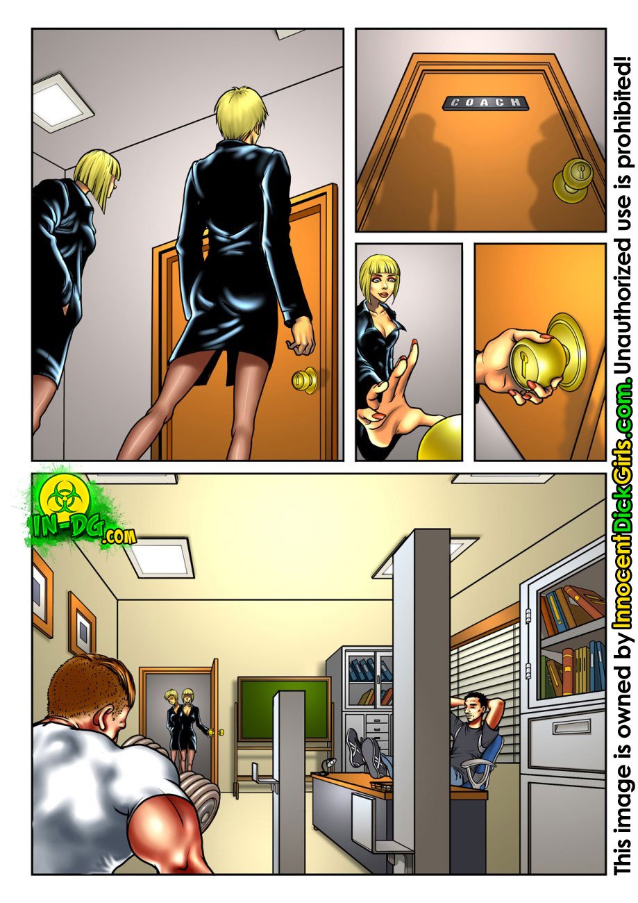 Physical Training – Nicole, Amanda [InnocentDickGirls] 2 . Physical Training Revenge - Chapter 2 [InnocentDickGirls] – page 4