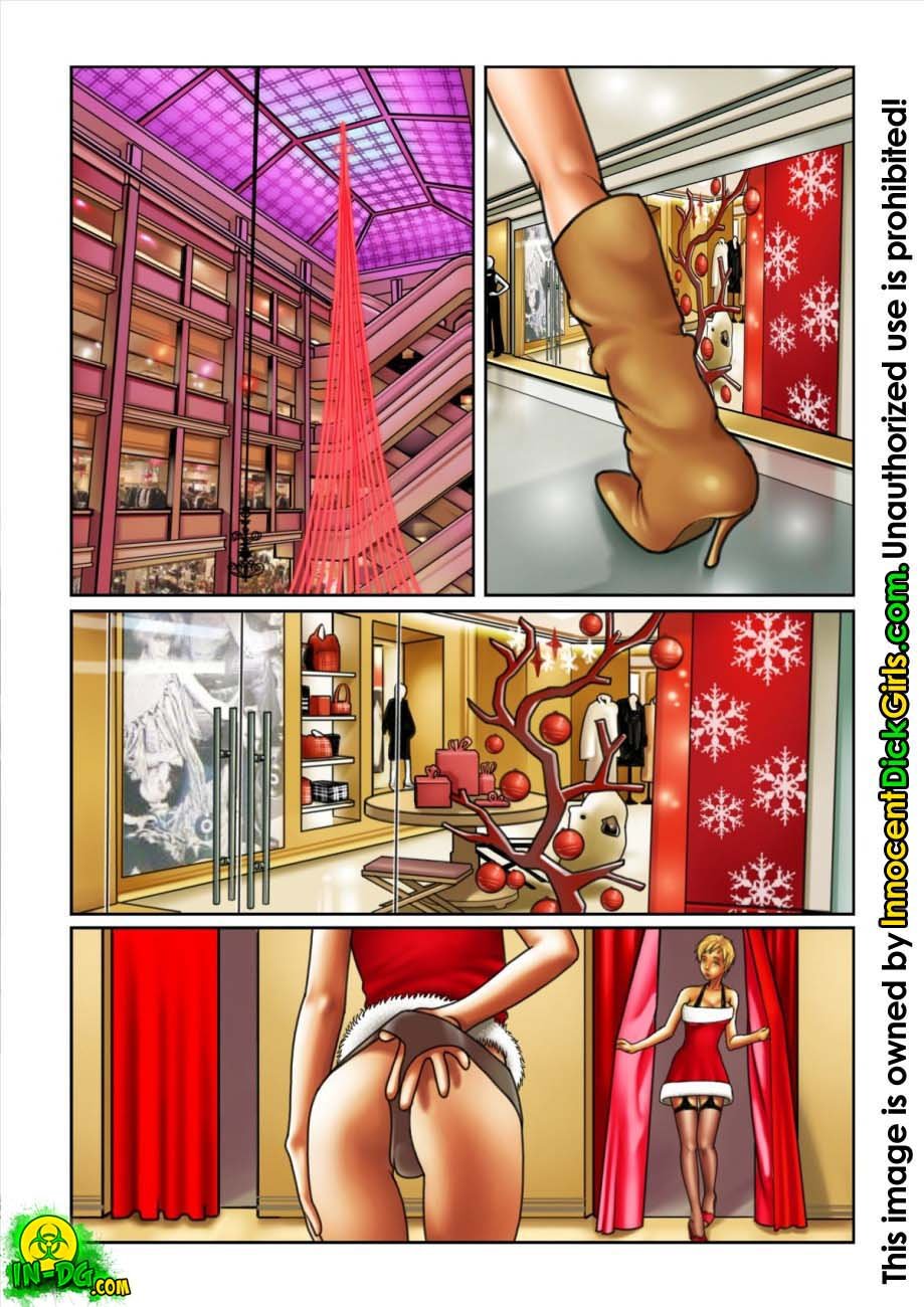 Santa’s Little Humpers – Christine, Amanda [InnocentDickGirls] 1 . Santa's Little Humpers - Chapter 1 [InnocentDickGirls] – page 3