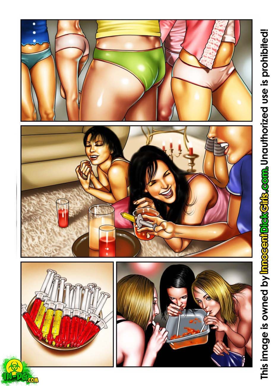 Sorority Party – Priya [InnocentDickGirls] 1 . Sorority Party - Chapter 1 [InnocentDickGirls] – page 3