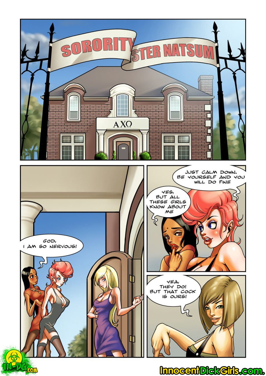Sorority Sister Natsumi – Priya, Natsumi [InnocentDickGirls] 1 . Sorority Sister Natsumi - Chapter 1 [InnocentDickGirls] – page 2