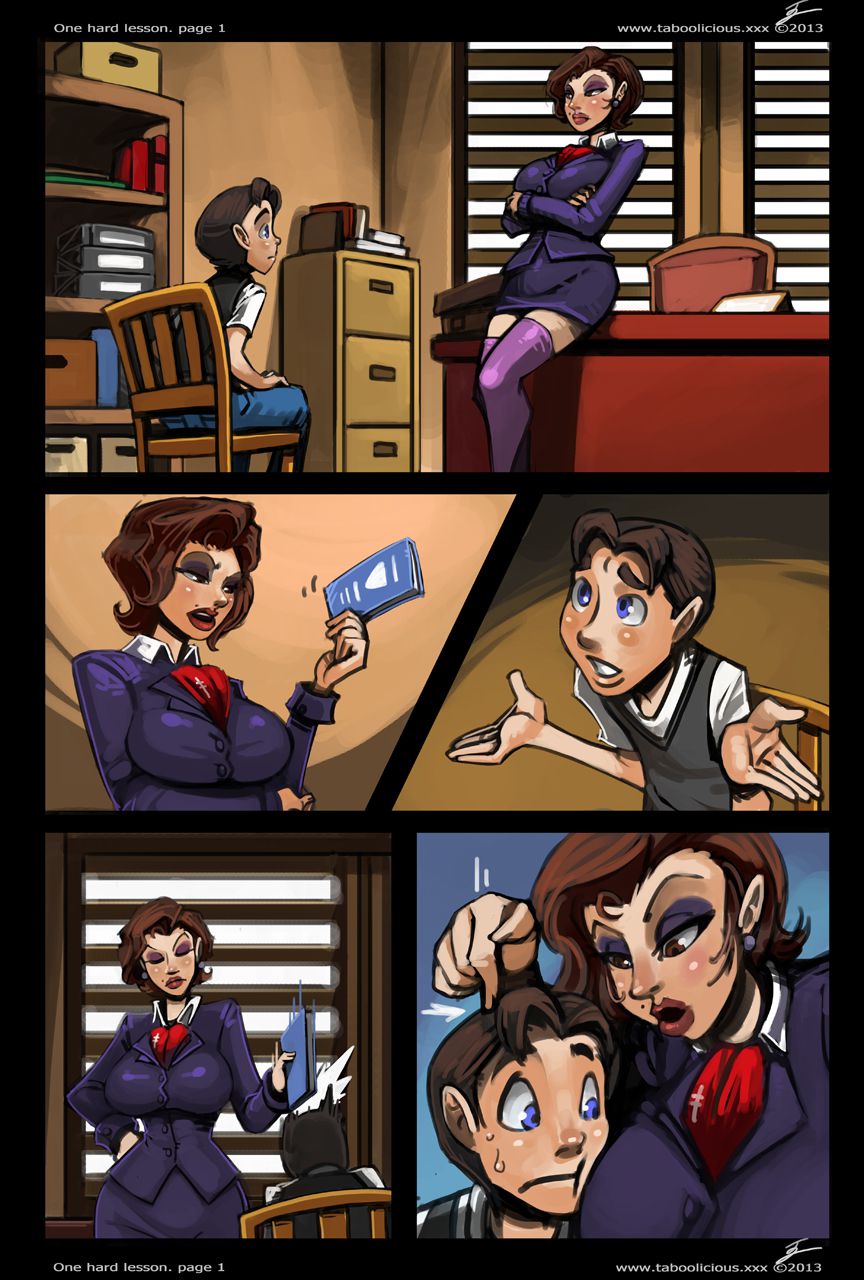 One Hard Lesson [Taboolicious] 1 . One Hard Lesson  - Chapter 1 [Taboolicious] – page 2