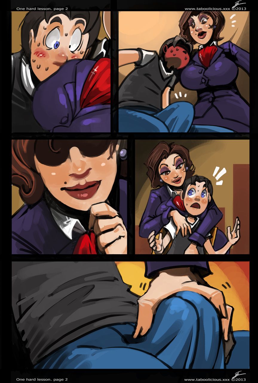 One Hard Lesson [Taboolicious] 1 . One Hard Lesson  - Chapter 1 [Taboolicious] – page 3