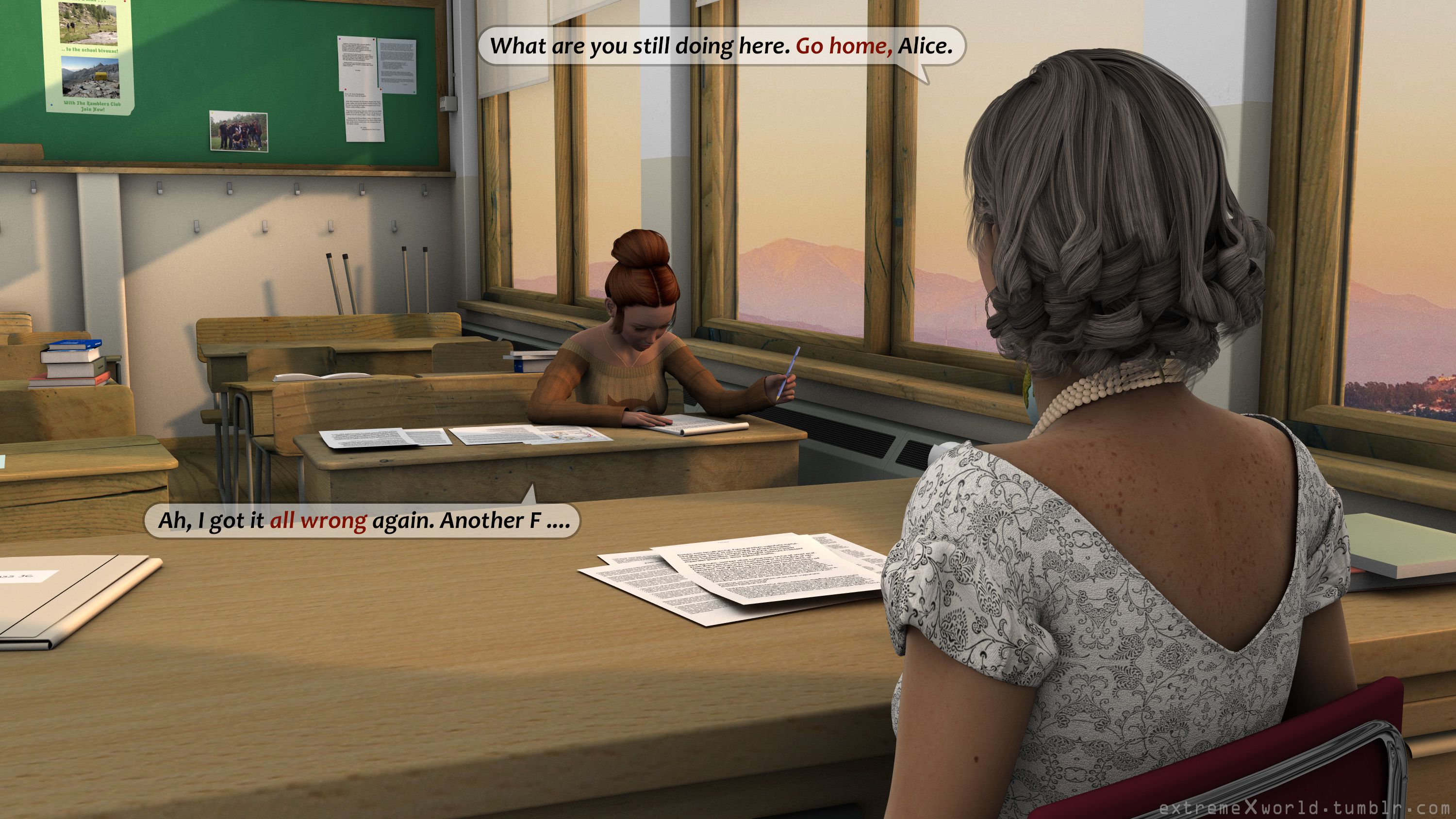 A New Lesson For Alice [ExtremeXWorld] 1 . A New Lesson For Alice - Chapter 1 [ExtremeXWorld] – page 2