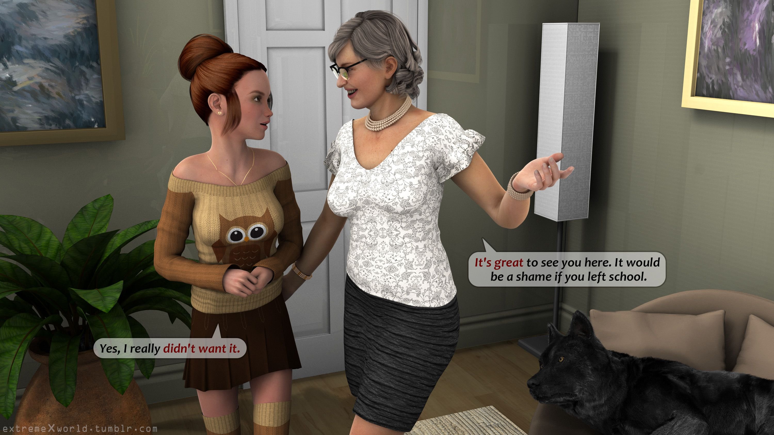 A New Lesson For Alice [ExtremeXWorld] 1 . A New Lesson For Alice - Chapter 1 [ExtremeXWorld] – page 38