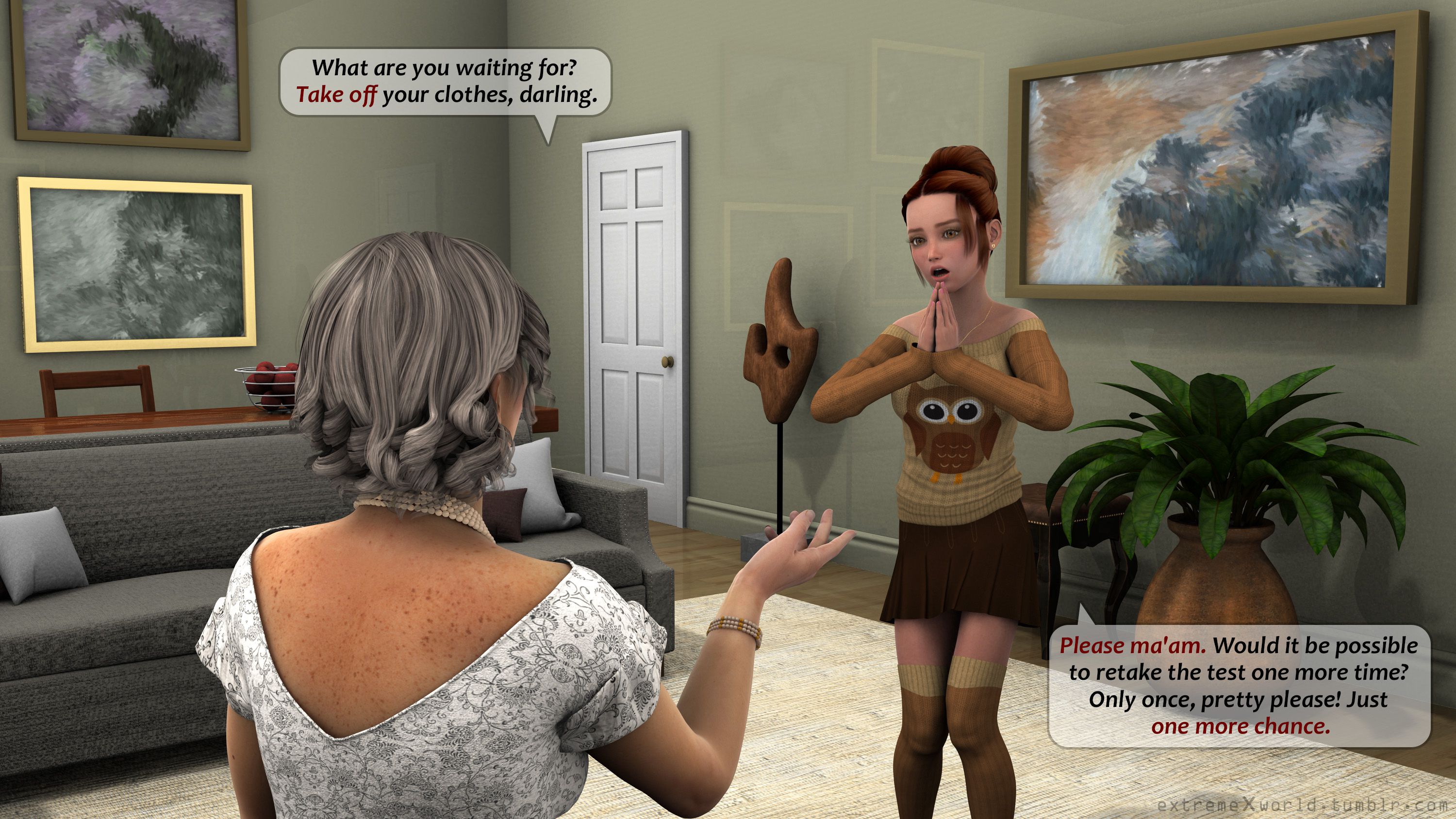 A New Lesson For Alice [ExtremeXWorld] 1 . A New Lesson For Alice - Chapter 1 [ExtremeXWorld] – page 41