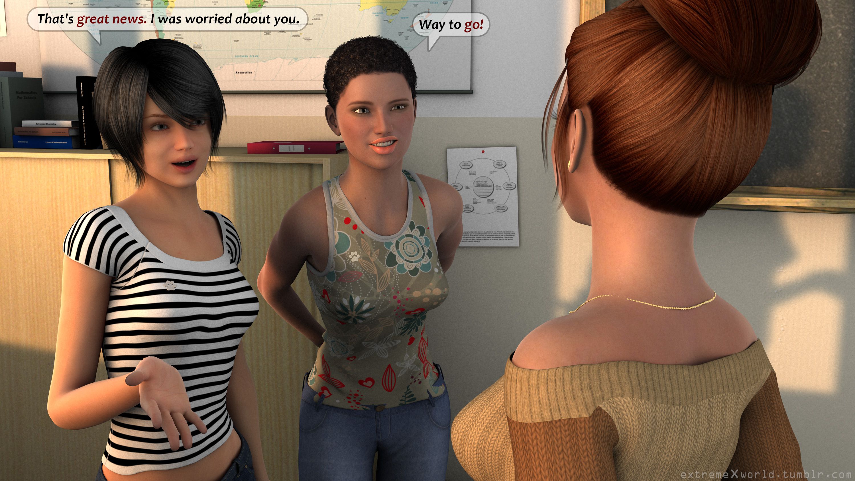 A New Lesson For Alice [ExtremeXWorld] 1 . A New Lesson For Alice - Chapter 1 [ExtremeXWorld] – page 74
