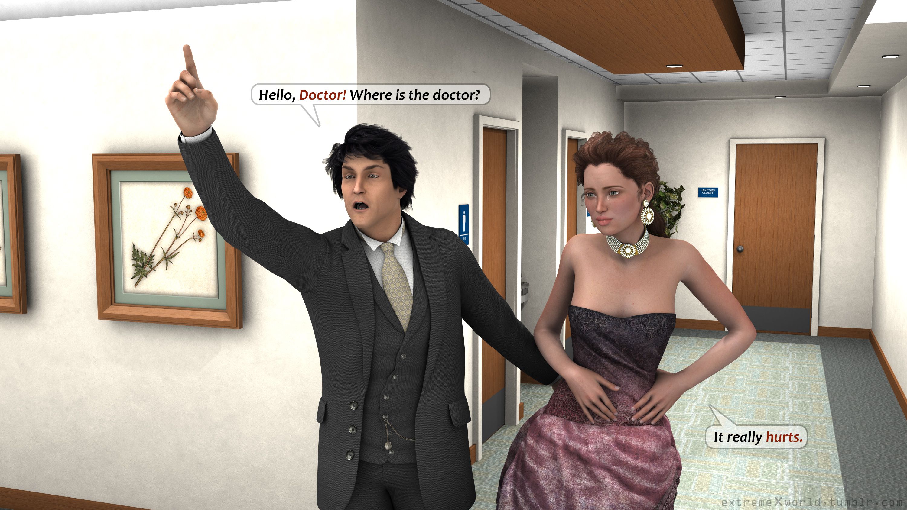 Baroness Hortense [ExtremeXWorld] 1 . Baroness Hortense  - Chapter 1 [ExtremeXWorld] – page 3