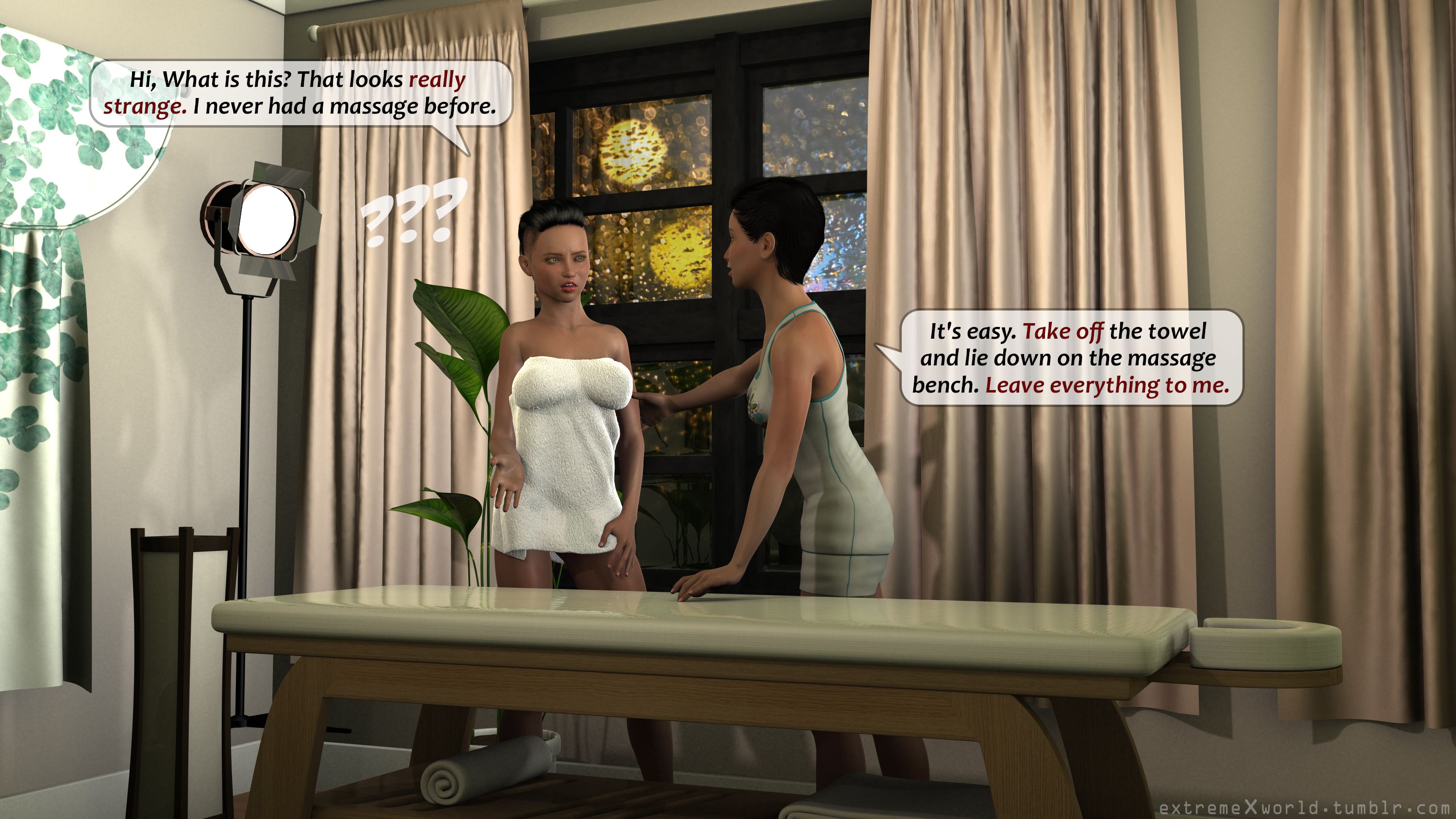 Dangerous Massage [ExtremeXWorld] 1 . Dangerous Massage - Chapter 1 [ExtremeXWorld] – page 2