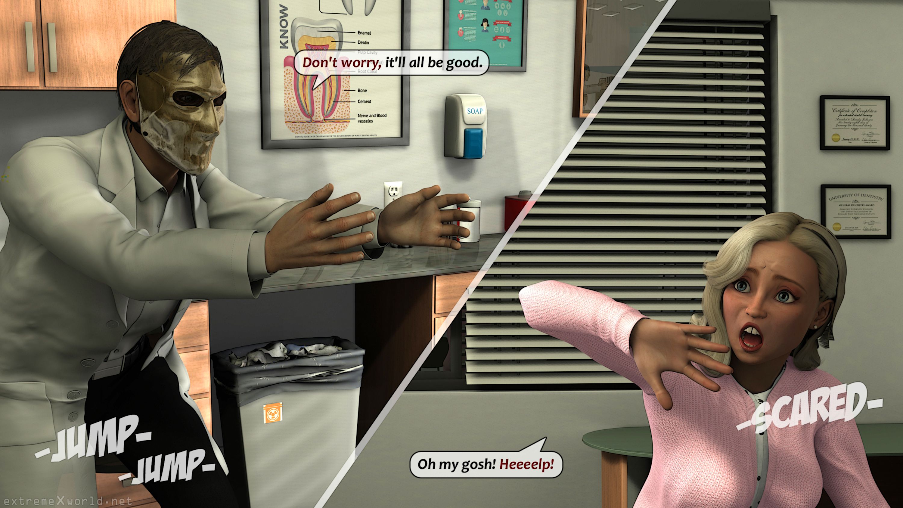 DNA Experiment [ExtremeXWorld] 1 . DNA Experiment  - Chapter 1 [ExtremeXWorld] – page 19