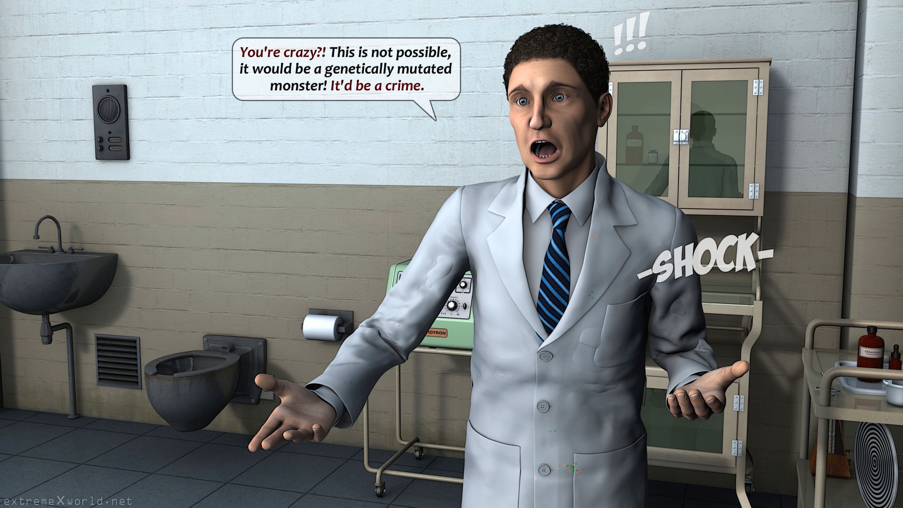 DNA Experiment [ExtremeXWorld] 1 . DNA Experiment  - Chapter 1 [ExtremeXWorld] – page 6